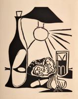 Pablo Picasso Still Life Linocut, Signed Edition - Sold for $10,625 on 02-08-2020 (Lot 265).jpg